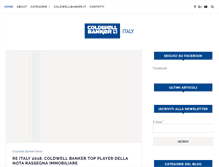Tablet Screenshot of coldwellbankernews.com